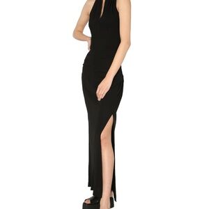 Helmut Lang - Designer Elegant Black Corset Dress